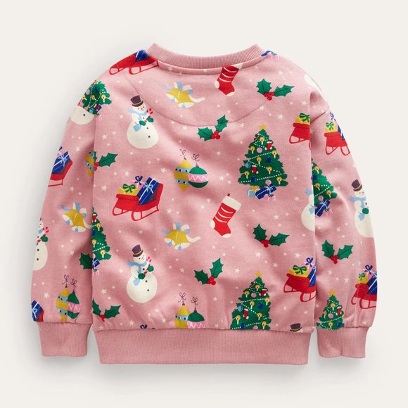 NWT Mini Boden Relaxed Printed Sweatshirt - Picture 2 of 6